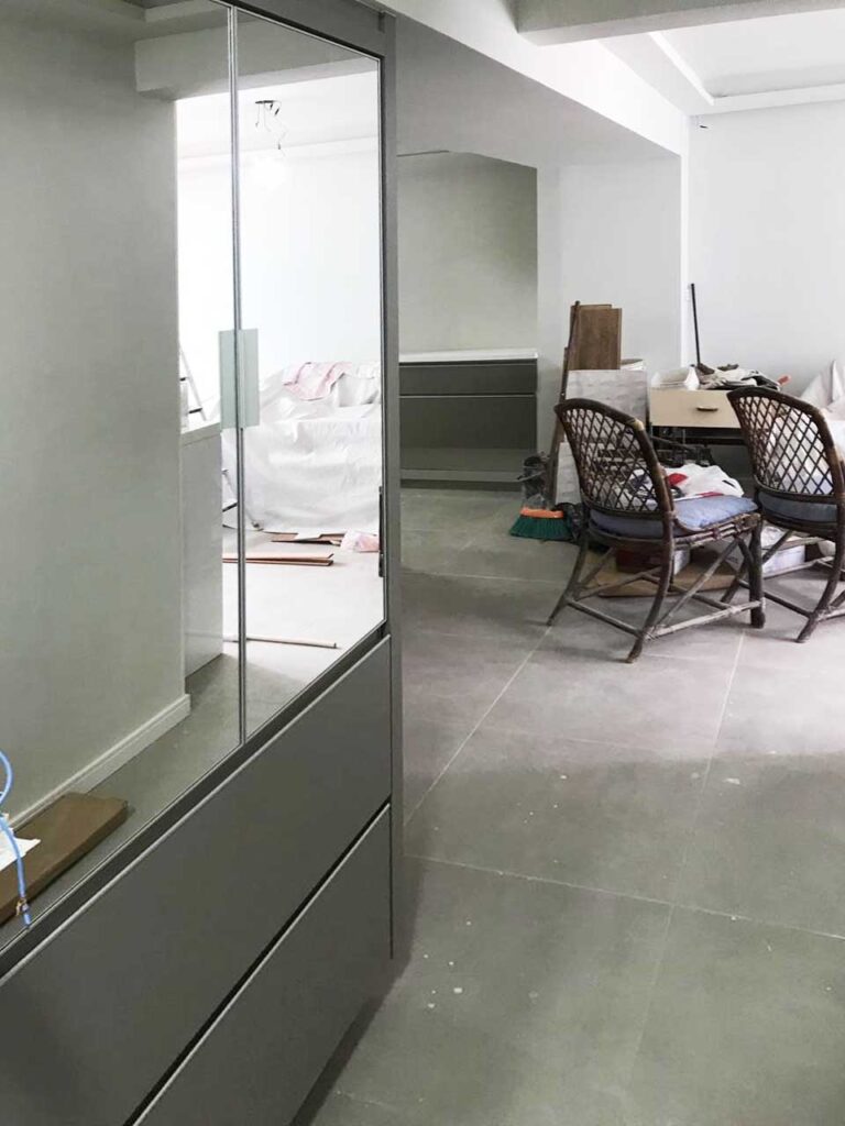 Cozinha Gianduia Projeto Interiores residencial reforma aparatamento mobiliado execução marcenaria sob medida IM03
